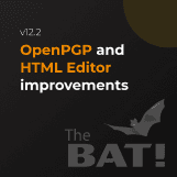 Internal OpenPGP Implementation in The Bat! v12.2